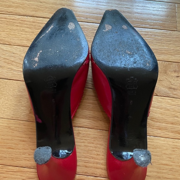 PARIS SHOE BIZZ PARIS FRANCE SLIP ON HEELSr - Picture 6 of 8